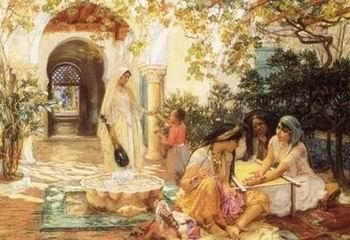 unknow artist Arab or Arabic people and life. Orientalism oil paintings  336 France oil painting art